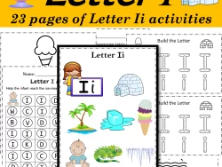 Alphabet Letter of the Week I Activities - Printable PDF