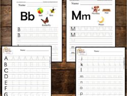 ABC's Tracing Worksheets Bundle, Letter Tracing Worksheets