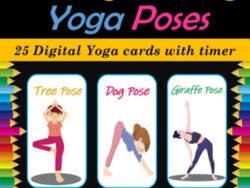 Back to School Morning Meeting Yoga Poses / Brain Breaks PPT/Google Slide