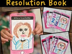2023 New Year's Activities - Selfie, Self Portrait, Resolution Mini Book
